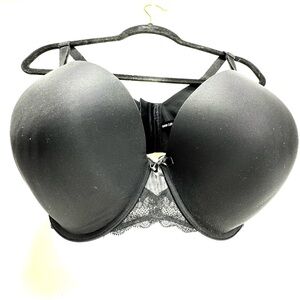 Torrid Curve Black Lace Push Up Bra 38F
